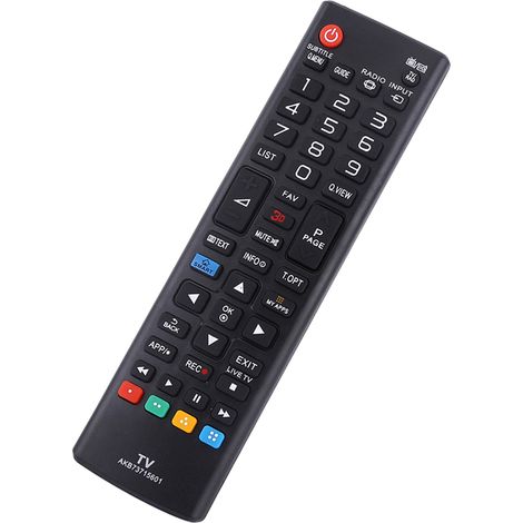 Télécommande Universelle Noire AKB73715601 Compatible avec Téléviseurs LG Smart TV (1/5)