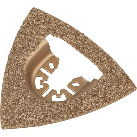 Wolfcraft Delta Schleifplatte HM für Bosch PMF Multifunktions-Werkzeug Multi-Tool-Zubehör (1/4)