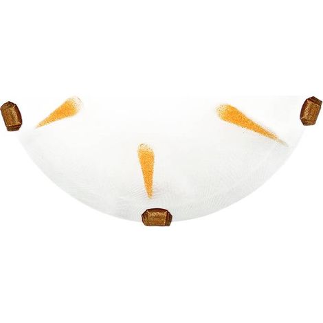 Plafoniera Candellux Lancia ottone/bianco E27 30cm (1/2)