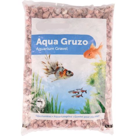 Gravier Gruzo rose 900 gr pour aquarium. - animallparadise (1/2)