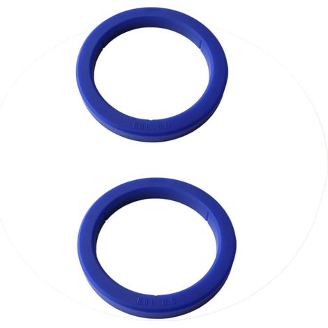 Lot de 2 bagues d'étanchéité pour Cafelat E61 Silicone Groupe Joint de tête pour machine à café expresso 8,5 mm (1/5)