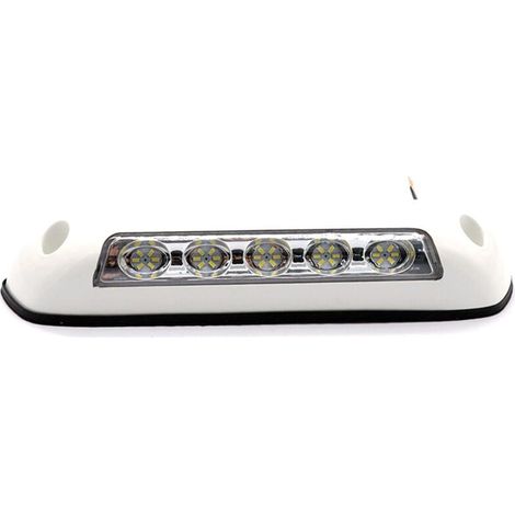 LED 12V Sunshade Projecteur,Camping Car Ultra Plat, LED 12V Camping Encastrable éClairage IntéRieur Auto Cars Yachts Portes de Camping-Car Couloirs Feux ModifiéS (1/4)
