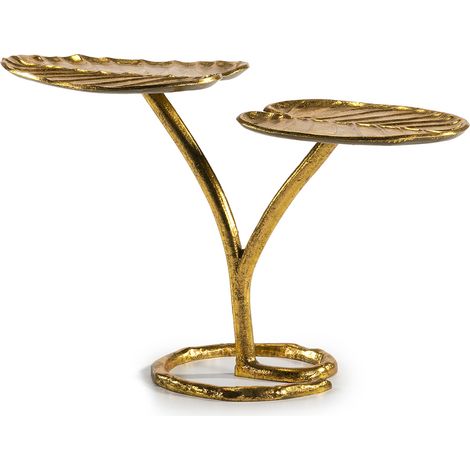 Mesa Auxiliar 75X34X47 Metal Dorado (1/2)