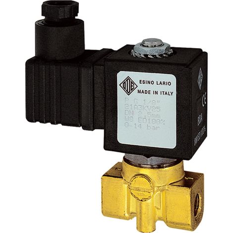 Riegler 2/2-MV,MS,NO,direktg.,230-240V,50-60Hz,16VA,FKM,G1/8,PN0-20bar (1/3)