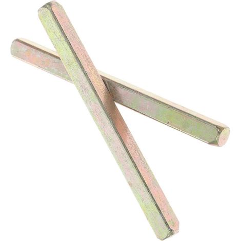 Lot de 2 poignées de porte en fer antique robustes et de