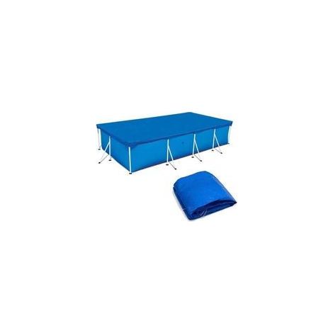 Bâche de protection pour spa rond 210 cm Tissu Oxford 210D résistant aux UV et à l'eau Cordon ajustable pour maintien sécurisé (1/5)