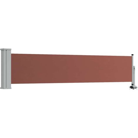 Ausziehbare Seitenmarkise 60×300 cm Braun vidaXL (1/5)