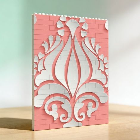 Cadre en briques pour couples, cadeau de la Saint‑Valentin et anniversaire (1/5)