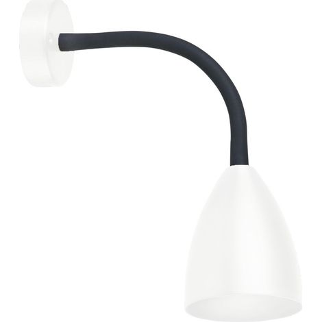 Trotsig Liseuse Blanc Plat, Interrupteur Sur Cordon 1x GU10 (1/2)