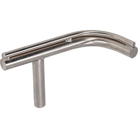 Repose-outil de tour en J, bois incurvé, pièces de forme spéciale, accessoires en acier allié, poteau de 16mm de diamètre, 5/8 pouces (1/5)