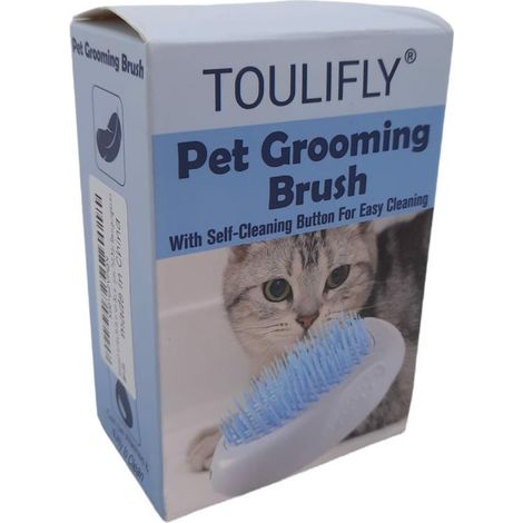 Spazzola per la toelettatura del gatto Toulifly