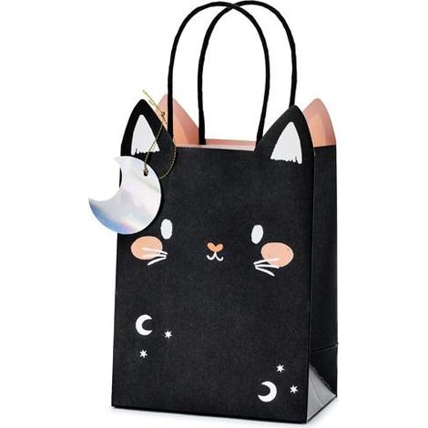 Geschenktüte für Katzen, 8 x 14 x 18 cm, gemischt