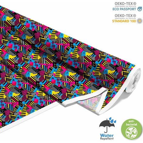 TESSUTI DECORATIVI PER ESTERNI OXFORD - Motivo Geometrico I DX3193 (1/5)