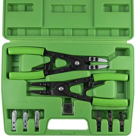 Pinza JBM seeger pliers set acciaio forgiato ergonomico