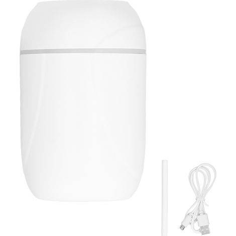 Mini-USB-Luftbefeuchter 300 ml mit farbiger LED – leise für Büro, Auto und Schlafzimmer