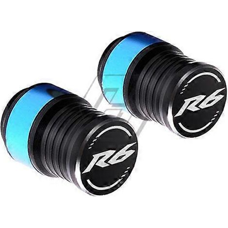 For Yamaha R6 YZFR6 R1 YZFR1 motorcycle tire valve cover trim cover( R6 blue) (1/5)