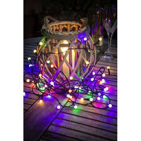 Konstsmide LED Globelichterkette 11,32 m bunt Lichterkette (1/4)