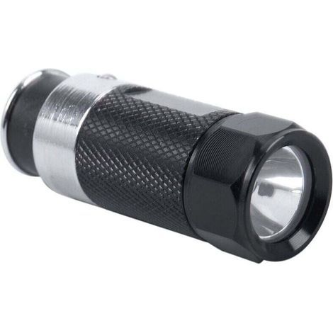 1 Mini-LED-Taschenlampe mit Wiederaufladbarkeit für den Zigarettenanzünder im Auto (1/4)