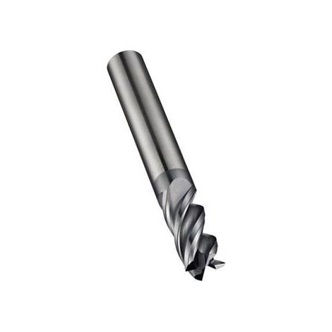 Schaftfräser S260 D.8mm Gesamt-L.64mm Schneiden-L.20mm HM AlCrN 40Grad Z.4 (1/5)
