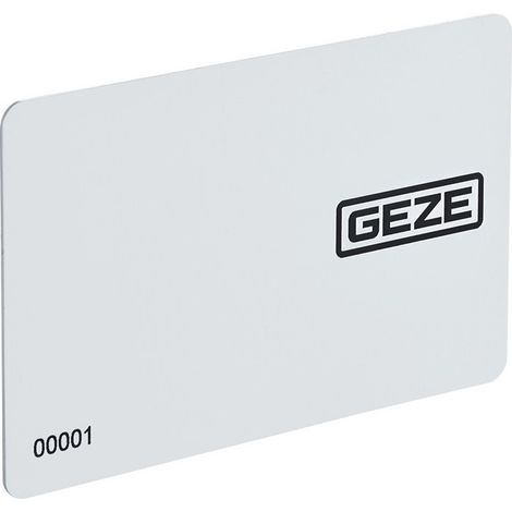 Sistema de control de acceso Tarjeta de identificación MIFARE DESFire EV2 Tarjeta de identificación blanca Tarjeta de transpondedor RFID GEZE