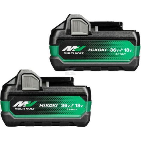 Pack doble de bater铆a Multi-Volt BSL36A18X 36 V 2,5 Ah/18 V 5,0 Ah HIKOKI 380205