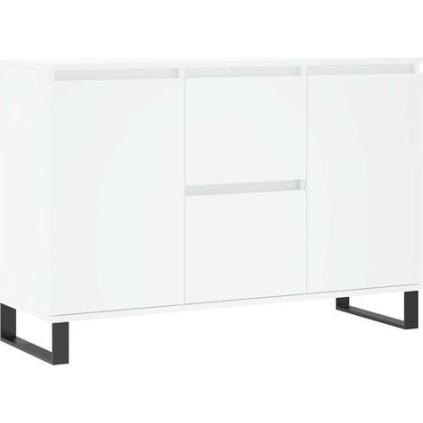 Sideboard White 101.5x35x70 cm Engineered Wood vidaXL (1/5)