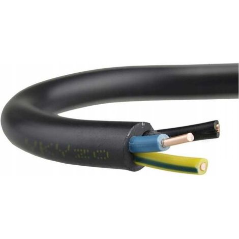 Cavo di terra YKY 3x1,5 mm2 0,6/1kV 1 m. (1/2)