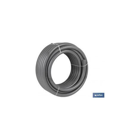 Zertifizierter grauer Hydro-Rohrrolle Ø40mm 25m