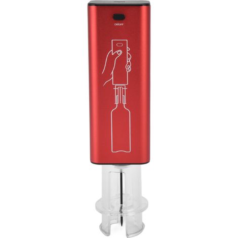 Elektrischer Korkenzieher aus Aluminiumlegierung mit USB-Ladefunktion, automatischem Korkenzieher und Folienschneider für Partys und Restaurants (1/5)