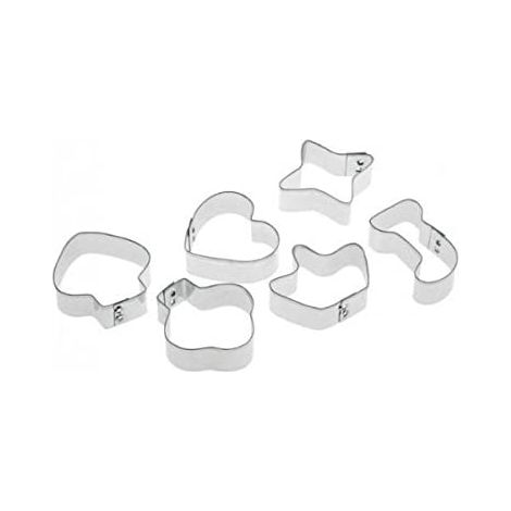 Pedrini Confezione 6 Formine Tagliabiscotti Assortite (1/2)