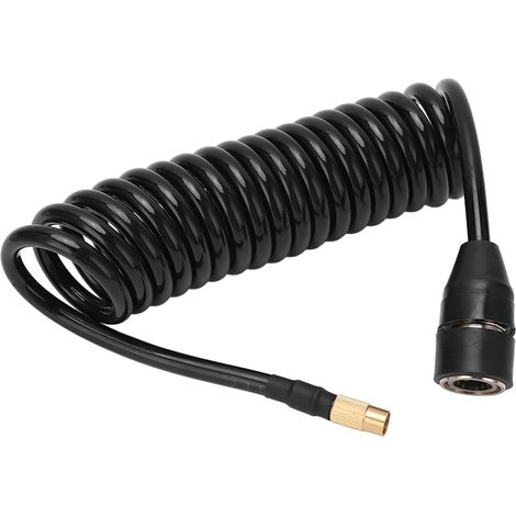 Tuyau de gonflage pour voiture, 3 m (9,84 pi), raccord femelle PS20, rallonge pour gonfleur de pneus américain, voiture et moto (1/5)