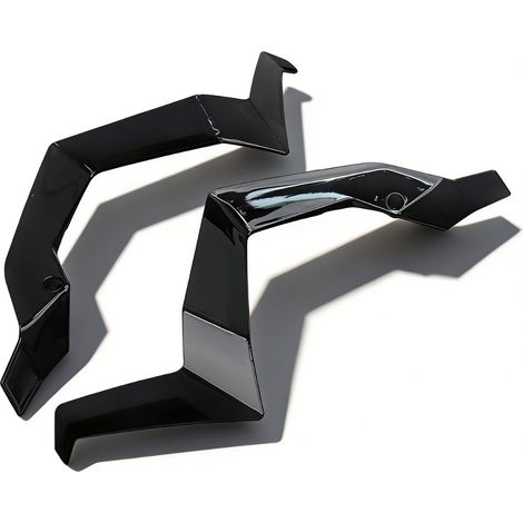 Seitenverkleidung, ABS, Schwarz, Beinschutz, Kotflügelspoiler, Für Honda XADV 750 2021-2024 (1/5)