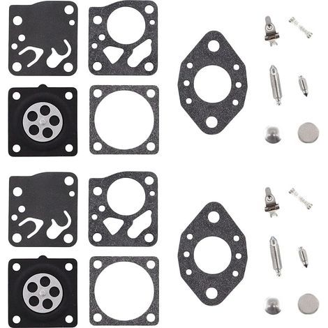 MCHNIC 2x Kit de membranes de carburateur, jeu de membranes de réparation pour Stihl 020 024 028 030 031 032 AV HU Tillotson Mc Culloch PM 370, PM 490, Solo 610, 647, RK-13HU, RK-14HU (1/3)