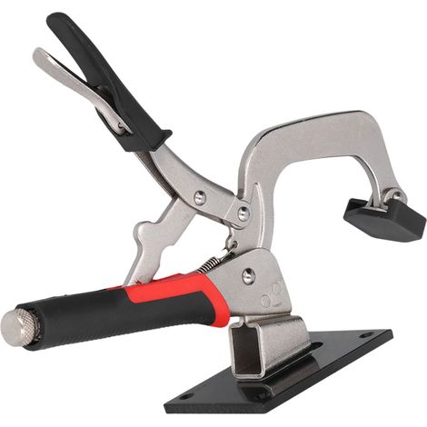 Étau de serrage horizontal pour établi, positionnement et fixation pour le travail du bois, clip rotatif réglable et mobile (1/5)