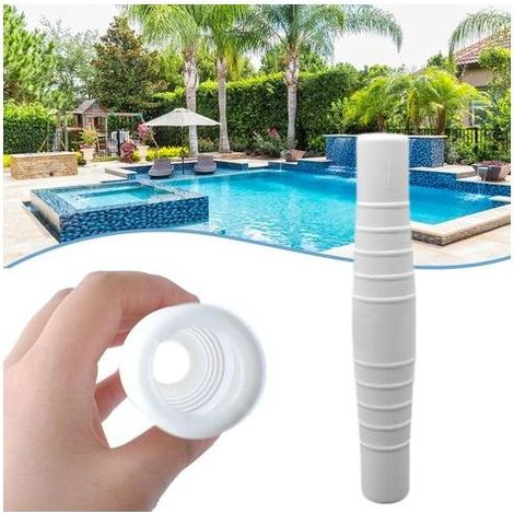 Raccord pour tuyau de piscine 1-1/4" ou 1-1/2", accessoire de piscine, connecteur universel pour nettoyage et filtration. (1/5)