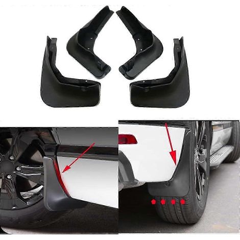 4 bavettes garde-boue pour Honda Civic Sedan Sport 2019 2020 2021 2022 2023 (1/3)