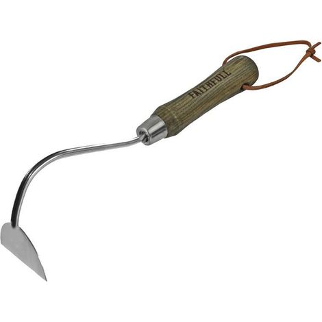 Faithfull RI14-VRSSHOHWH Prestige Stainless Steel Onion Hoe ash Handle FAIPRESHONIO