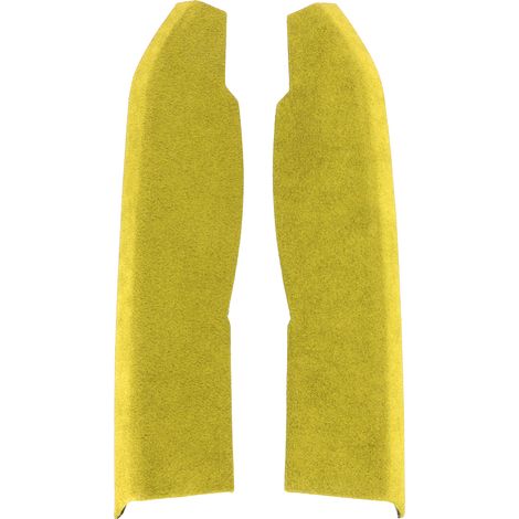 2 bandes décoratives en daim pour console centrale, épaisseur 2mm, compatibles Subaru BRZ 2013-2020, jaune (1/5)