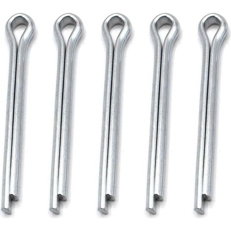 Pasadores de seguridad, pasadores galvanizados de 4 mm x 36 mm [10 unidades] (1/5)