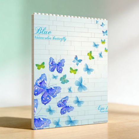 Cadre photo créatif en blocs et briques, cadeaux pour elle et lui (1/5)