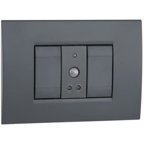 Rilevatore di Movimento Crepuscolare da Incasso Vemer VE770700 Sens Ir Grigio (1/2)