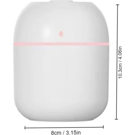 Difusor de aromas，Humidificador de gotas de agua，Humidificación del aire interior，220 ml，Sueño más confortable，C1.4 (1/4)