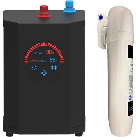 Manual Instant Heated Hot Water Tank 1.5kw for Boiling Hot Water Taps + Filter (1/5)