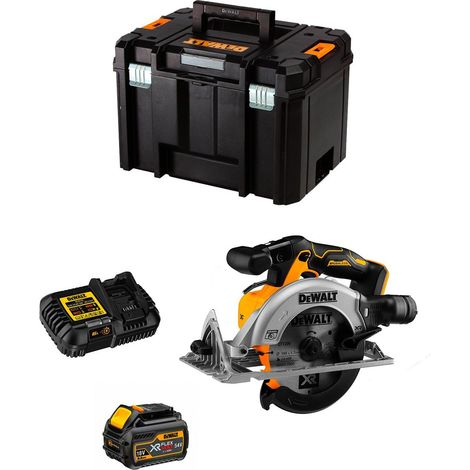 Sierra Circular DeWALT DCS565T1 (1 x 54V/18V 6,0 Ah + DCB116 + TSTAK VI) (1/5)