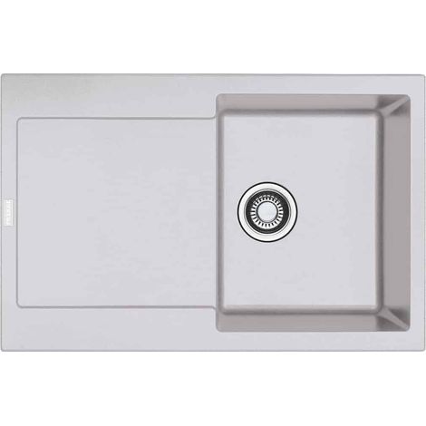 Évier MARIS Fragranit MRG 611-78 Platinum (Sous-meuble 45 cm) 780 x 500 mm - réversible - Franke