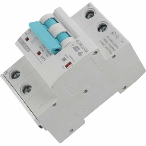 Disjoncteur WiFi intelligent 2P pour montage sur rail DIN, 230 V CA, pour usage domestique ou industriel TOWSM1‑100 (1/5)