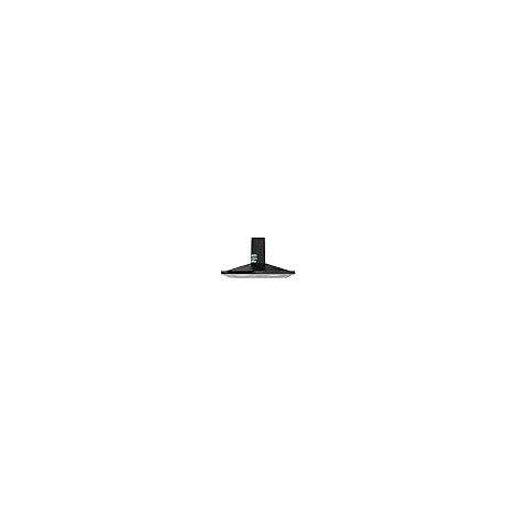 Cecotec Campana Extractora Piramidal 90 cm Bolero Flux PT 904400 Black A+++. Cristal Frontal en Negro, Succión 449,5 m³/h