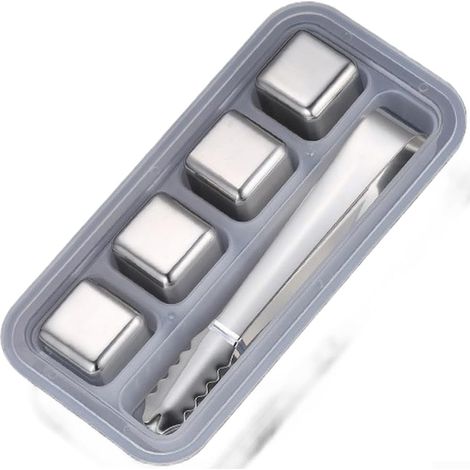 Wiederverwendbare Eiswürfel aus Edelstahl 304 (C) (1/5)