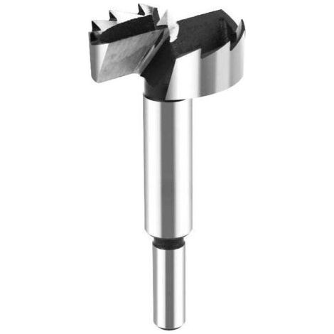 Foret Forstner 40 mm pour bois, embouts HPHOPE Professional Forstner Ø 40 mm, longueur 90 mm, embouts de perçage avec tige ronde- (1/4)