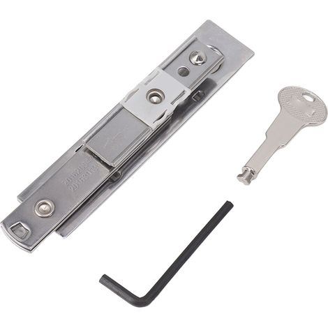 Charnières invisibles en acier inoxydable, charnières à friction, pièces détachées pour fenêtres, largeur de rail 23 mm (1/5)